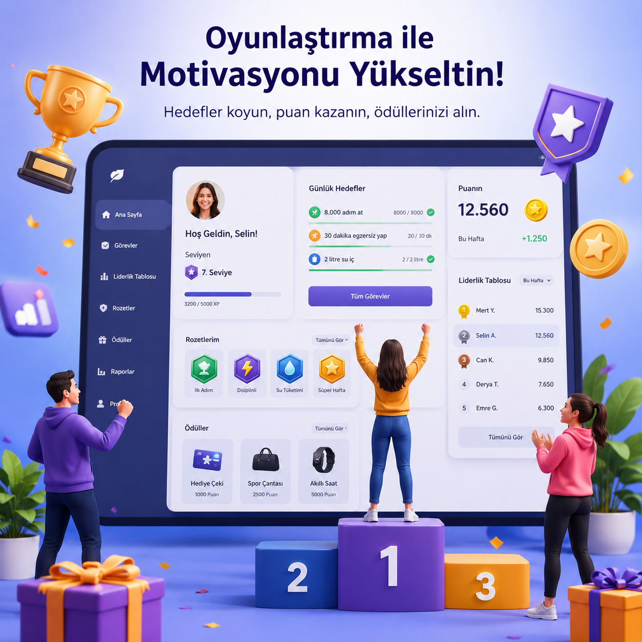 Oyunlaştırma ve Ödüllendirme